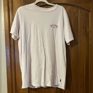 Pink Billabong Tee shirt. Size Large.